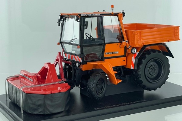 AUTOCULT-MODELS, Deutz Intrac 2004 Kommunal Mit MäHwerk Deutz KM25F, 1/32, At...-image