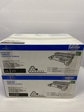 Set Of 2 Genuine Brother DR-720 Drum Unit NEW Sealed Box OEM