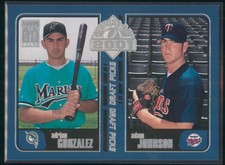 2001 Topps Opening Day #151 Adrian Gonzalez / Adam Johnson