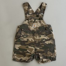 Kids 2000s Camo Carhartt Overalls