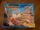 Ertl Farm Country Ranch - Action Rodeo Set 1994 - Vintage 90s Cowboy Playset New