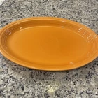 Fiesta Turkey Fiestaware TANGERINE SERVING PLATTER Oval 19in X 13.5in NEW