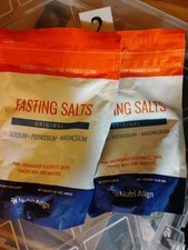 Fasting Salts 2 Pack Nutri Align Electrolytes Powder 400g Sodium/Potassium/Mag