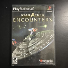 Star Trek: Encounters (Sony PlayStation 2, 2006) PS2 Complete CIB W/ Manual