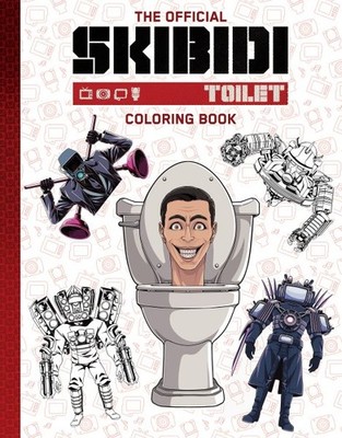 Official Skibidi Toilet Coloring Book, Paperback by Scholastic (COR), Brand N...