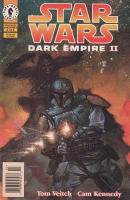 Star Wars: Dark Empire II #2 (Newsstand) FN; Dark Horse | Boba Fett - w/Bag+Boar