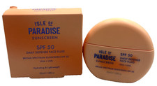 Isle of Paradise Daily Defense Face Fluid Sunscreen SPF 50 Exp 03/27 -SHIPS FREE