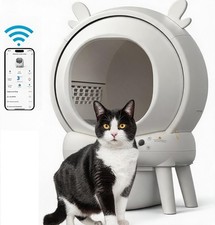 XXL Automatisch Selbstreinigende Katzenklo Toilette Katzentoilette App-Steuerung