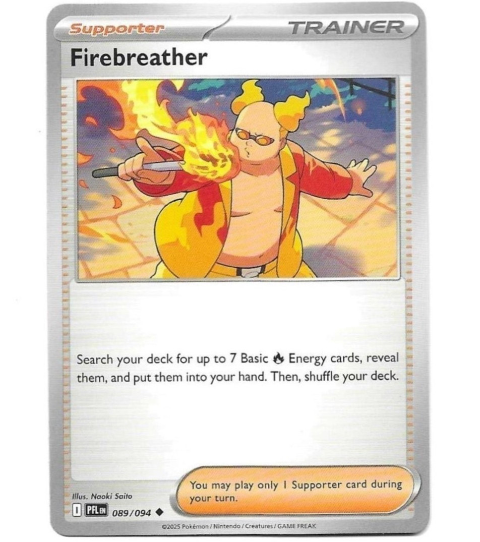 Firebreather 089/094 Phantasmal Flames NM (Uncommon)