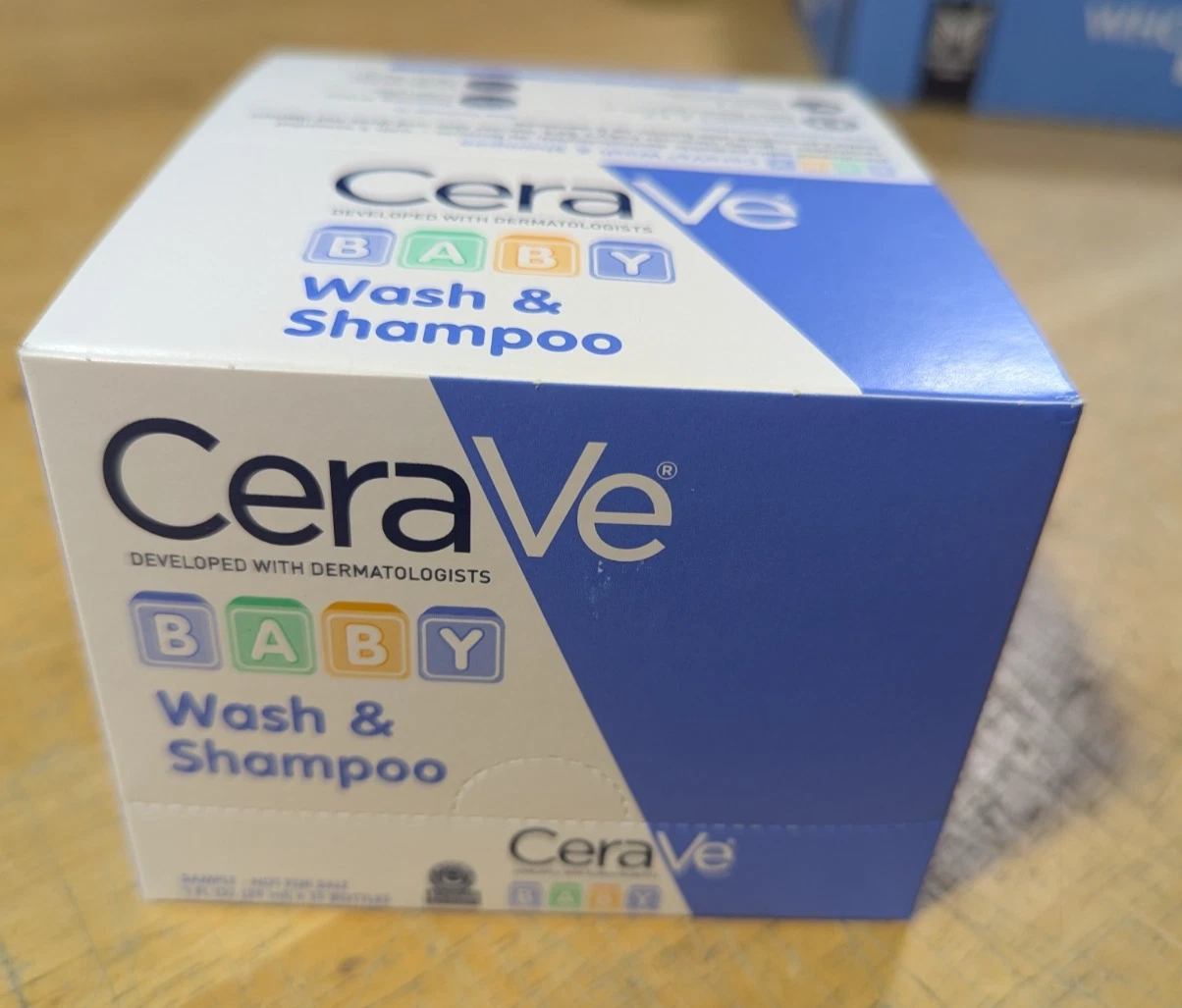 [15 Pack] 1 Ounce CeraVe Baby Wash & Shampoo Travel, Sample Size Sealed, New
Opens in a new window o