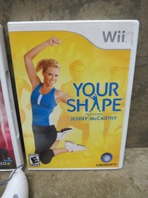 Vintage NINTENDO Wii Fit Sports Video Game Console Bundle Controllers Games