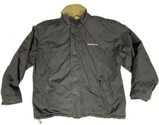 Vintage Timberland Jacket Mens Large Navy Weathergear Fleece Lined Insulated 00s