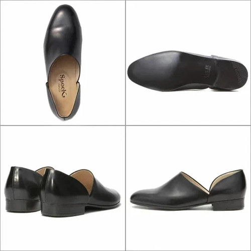 Haruta Spock Shoes 850 Leather 2E Men's Black Sizes Japan - 第 12/12 張圖片