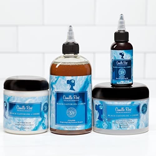Camille Rose Black Castor Oil & Chebe Hair Cleanse, Invigorating Scalp... - Picture 6 of 8