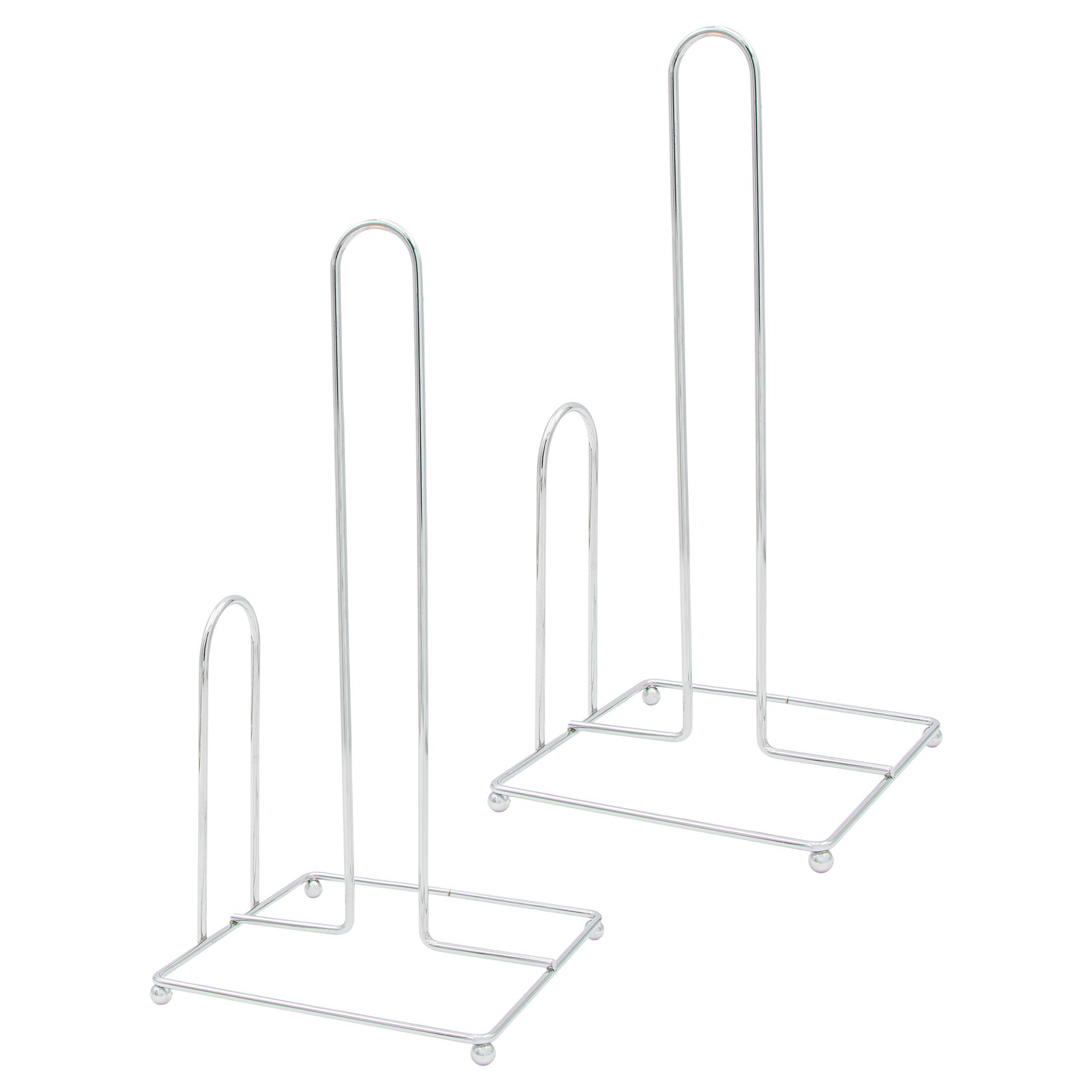 Держатель для бумажных полотенец с квадратным основанием и шариковыми ножками с хромированной отделкой 2 упаковки 3290₽