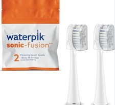 Waterpik Genuine Full Size white or compact black Replacement Brush Heads .