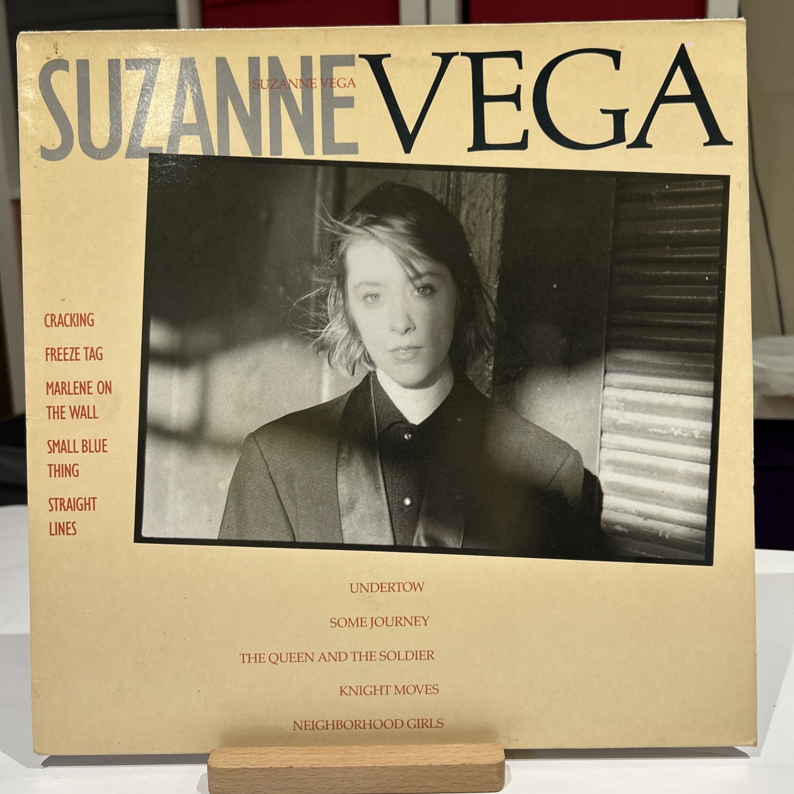 Suzanne Vega ‎– Self Titled-Vinyl Lp Record Pop Rock VG+/VG+