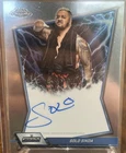 2026 Topps Chrome WWE Solo Sikoa Auto