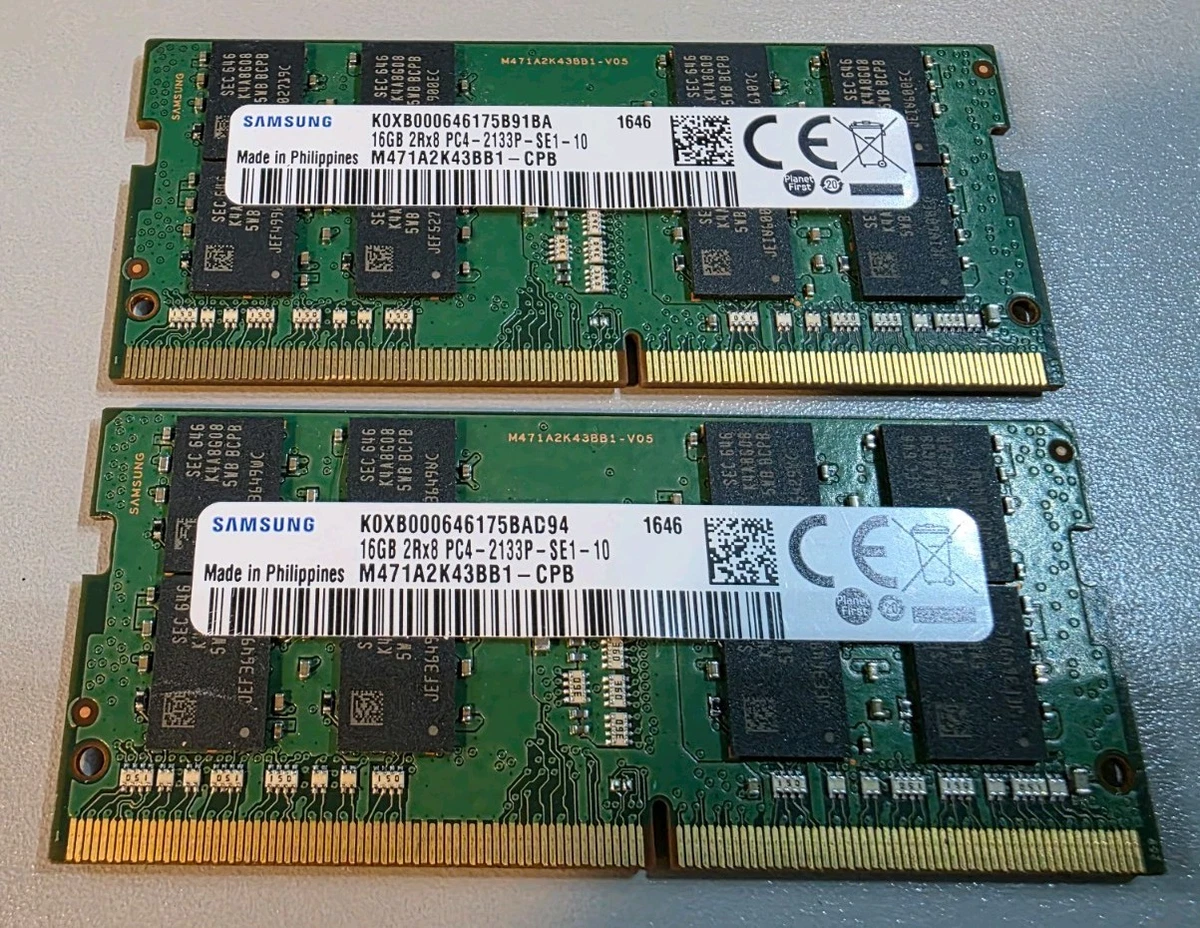 Samsung PC4-17000 (DDR4-2133) Bus Speed Computer RAM 16 GB Total