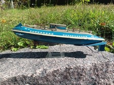 Beautiful Vintage Wolverine Tin Wind Up Diving Submarine 1940s