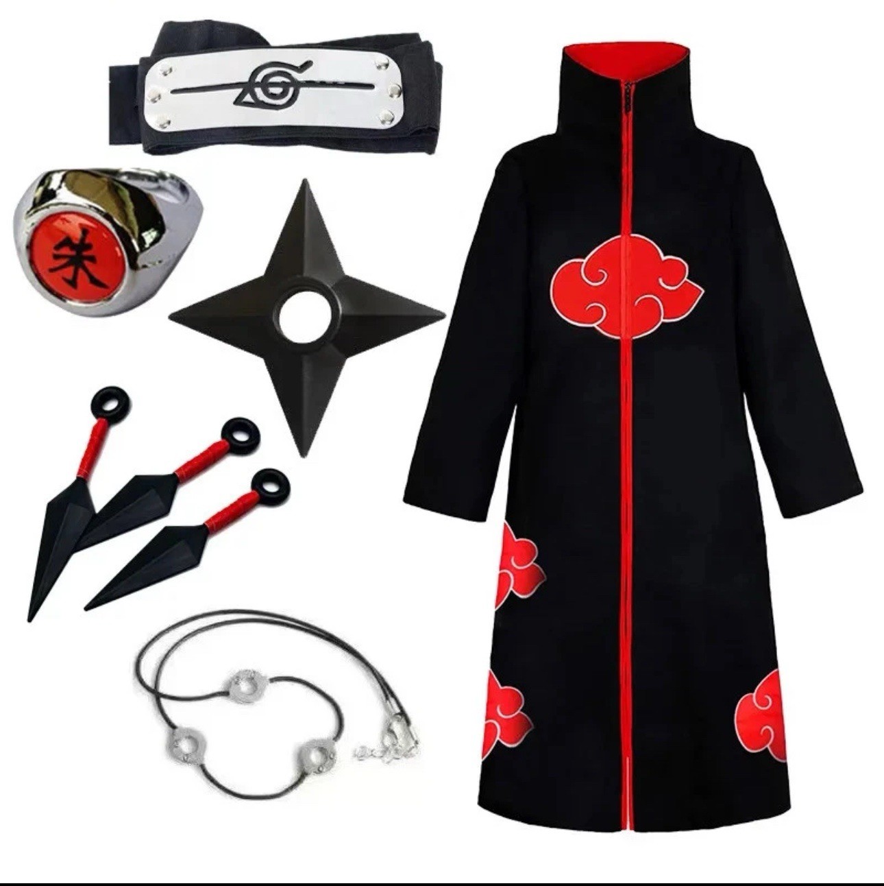 Disfraz Cosplay Ninja Hokage Uchiha Itachi Akira Organización Cuarto 2XL