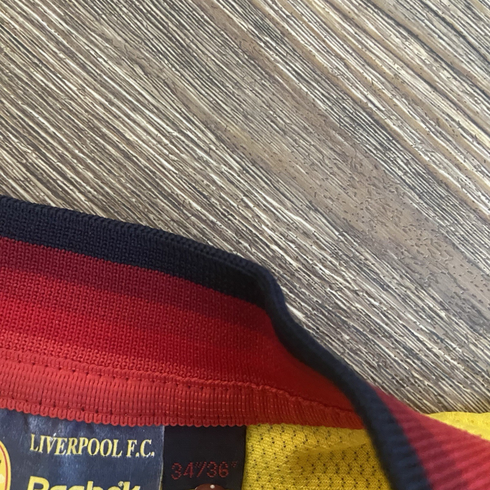 LIVERPOOL 1997 1999 AWAY FOOTBALL SHIRT SOCCER JERSEY REEBOK SIZE MENS 34/36 S thumbnail 4