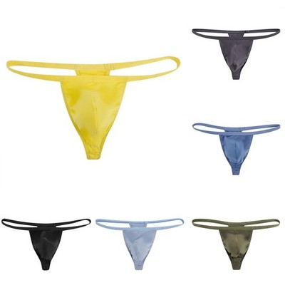 Fashionable G-String T-Back Lingerie Low Waist Men Underpants Underwear
