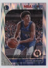 2019-20 Panini NBA Hoops Premium Stock Flash Prizm Justin Jackson #44 0qr0