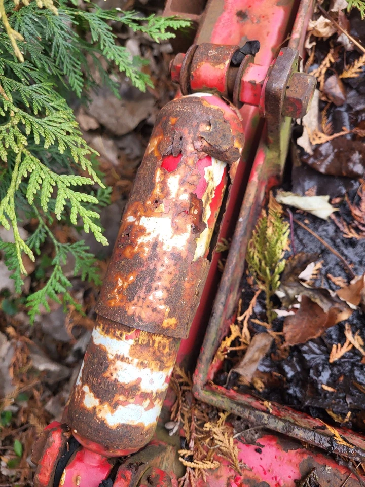 重型剪刀升降拖车需要工作但坚固无标题仅销售清单 — 第 4/4 张图片