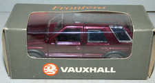 Gama 1:43 scale Vauxhall Frontera dark metallic red Vauxhall Dealer model