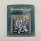 Pokemon Crystal Version USA Nintendo Gameboy Color - ORIGINAL 100% TESTED