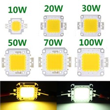 LED Chip 100W 50W 70W 30W 20W 10W Light High Power COB SMD Bulb Floodlight Lamp