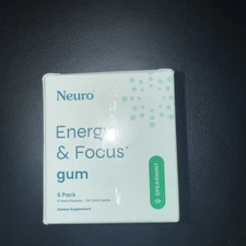 Neuro Gum Energy & Focus- Spearmint 54 Piece