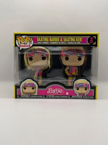 Funko POP! 2 Pack Movies Barbie Skating Barbie & Skating Ken  Exclusive