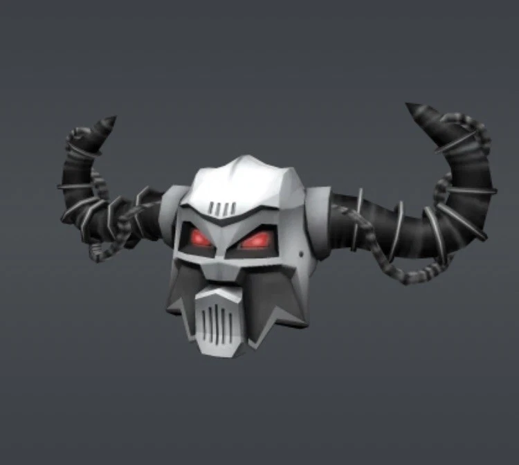 Robl0x | Day Zero Sombrero Robot Riot Mech Casco con Cuernos Serie 3 - Código de Juguete RARO Foto 2 de 2