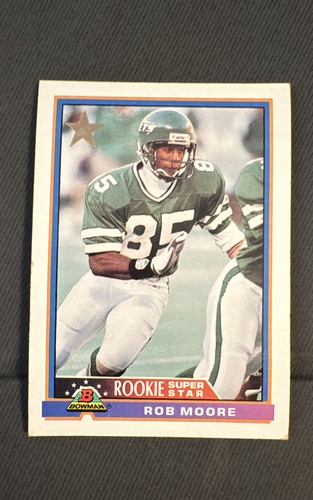 1991 Bowman Rob Moore #7 card