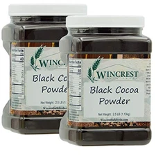 Black Cocoa Powder - 2.5 Lb Tub (Pack of 2) - Free Expedited Shipping!