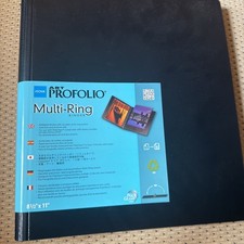 Itoya Art Portfolio Multi-Ring Refillable Binder 8.5 x 11" RB-8-11