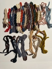 Lot of DMC Virgin Wool Broder Medici Needlepoint Embroidery Thread 27.3 Yd