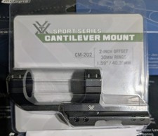 Vortex Sport Cantilever 30mm Matte Black Picatinny Mount 2 Inch Offset
