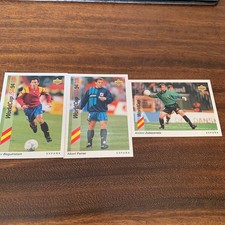 UPPER DECK 1993 Spain National Team Begiristain Ferrer Subisaretta Barcelona Set