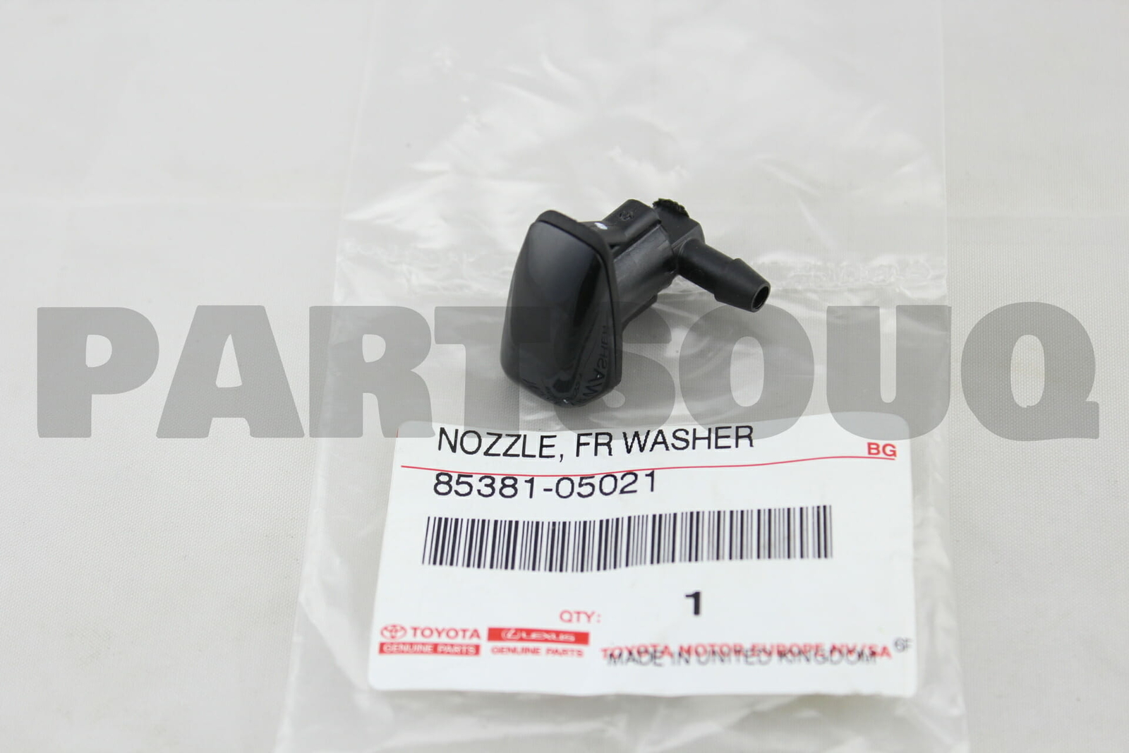 8538105021 Genuine Toyota NOZZLE, FR WASHER 85381-05021 | eBay 