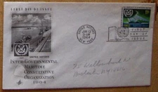 UN FDC INTER-GOVERNMENTAL MARITIME CONSULTATIVE ORGANIZATION, NY 1/ 1964