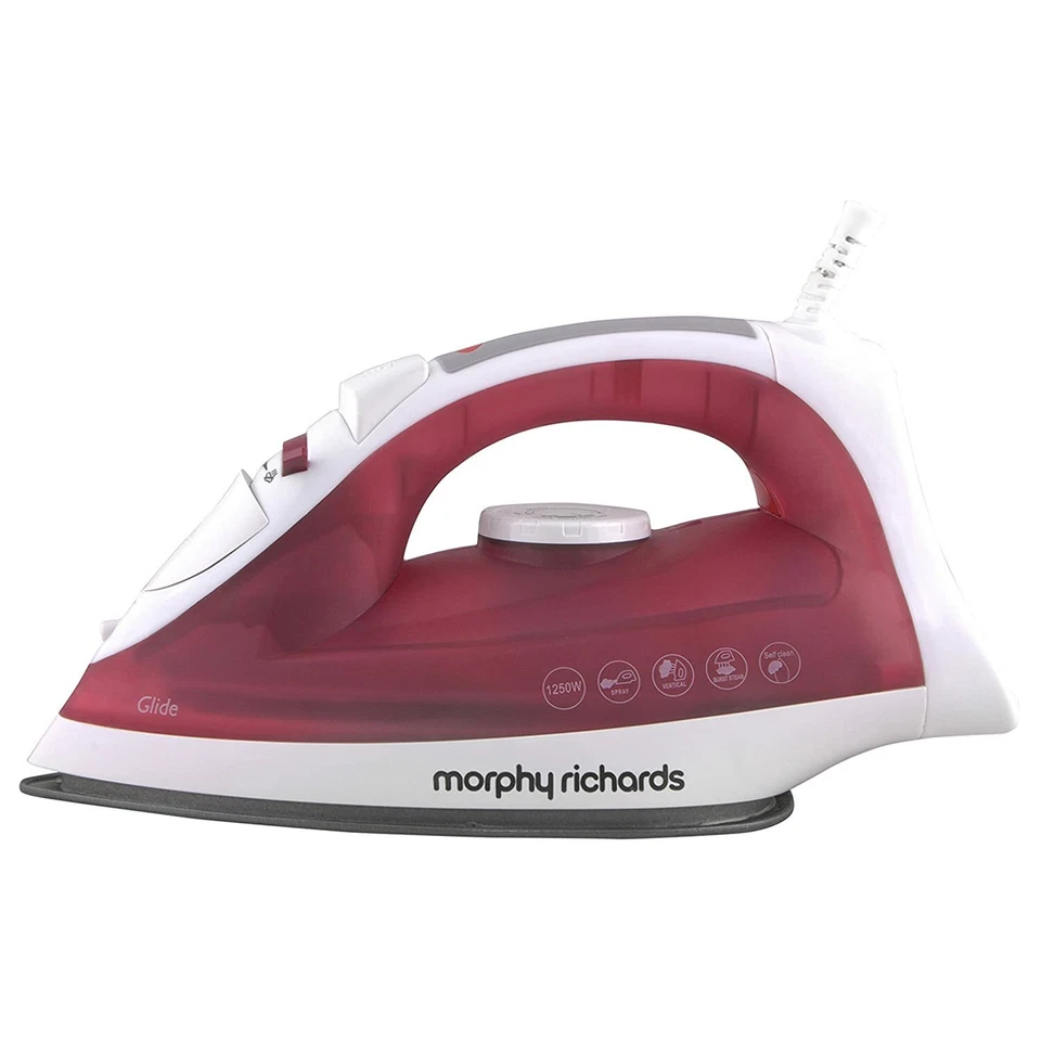 Morphy Richards Glide 1250 Con Plancha de Vapor Vertical Y Horizontal Recubierto - Imagen 3 de 4