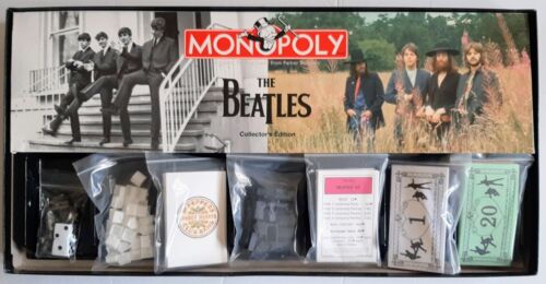 The Beatles Monopoly Spiel Sammleredition - Bild 4 von 5