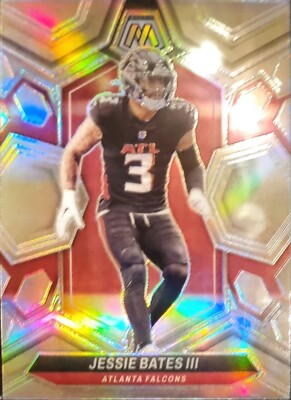 NFL, Jessie Bates III, Atlanta Falcons, Silver Prizm, No.13