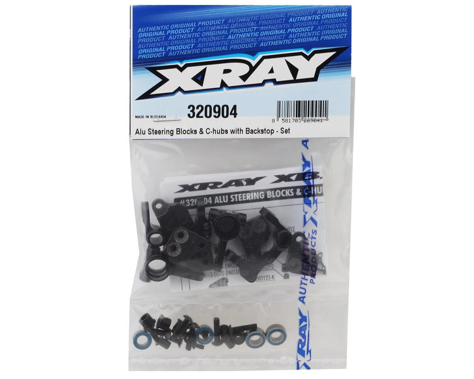 XRAY Alu Lenkhebel und C-Hub Set XRA320904 XB2 2025, XT2 2023, XT2 2024,  - Bild 2 von 2