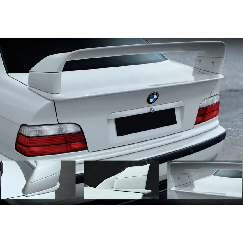 LTW GT Style Trunk Spoiler for BMW E36 Paul Walker's Unpainted FAST SHIPPING - Image 3 of 4