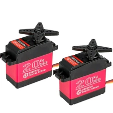 2x 20KG DS3218 MG 180° Metal Steering Digital Waterproof Servo High Torque RC
