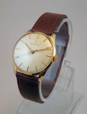 ZENITH STELLINA OROLOGIO EPOCA ANNI '50 IN ORO ROSA 18 KT PINK GOLD WRIST  WATCH | eBay